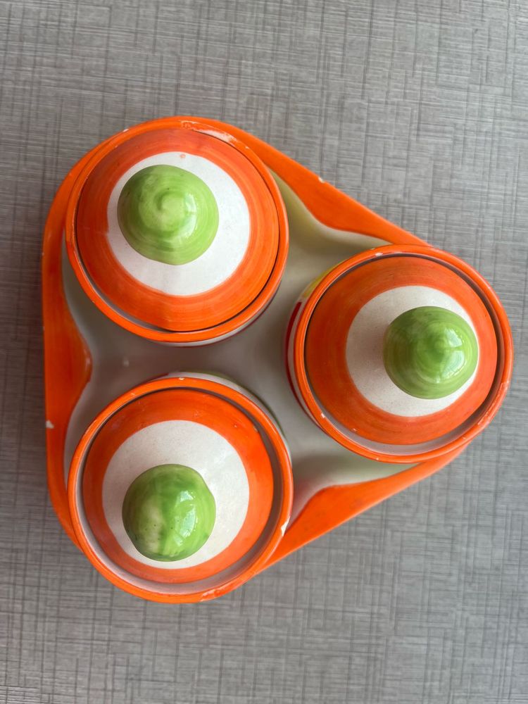 Ceramic Pickle Jar Set