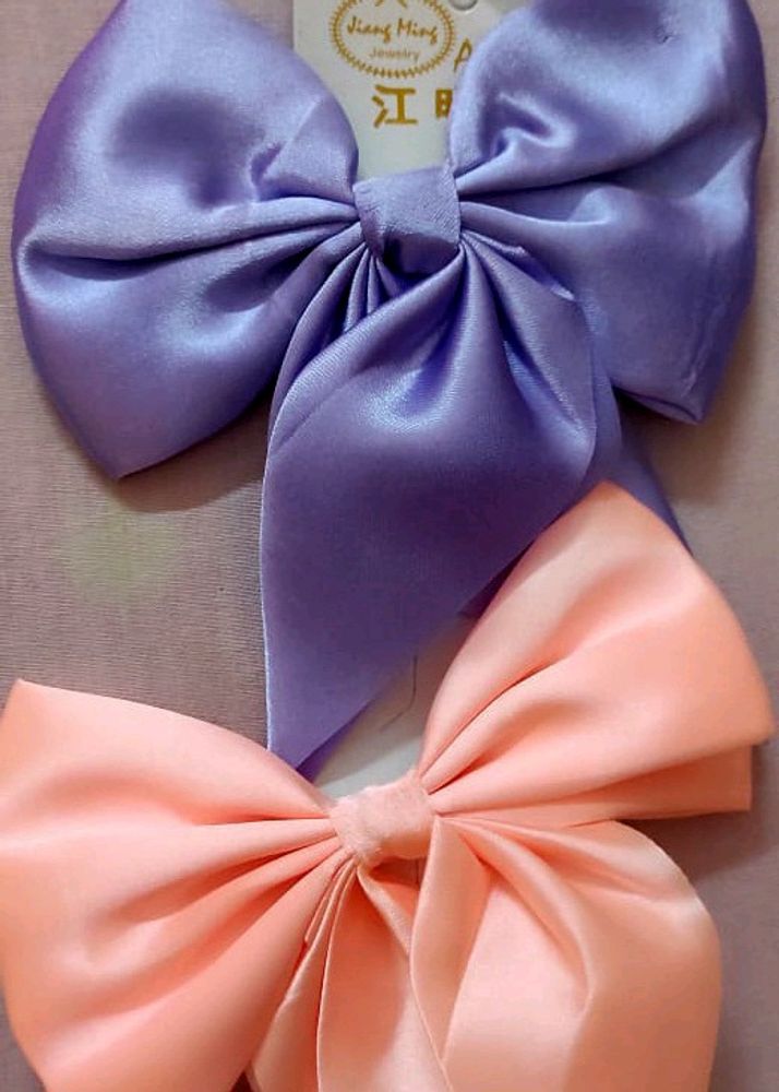 Hair Bow Clip (Combo Of 2)