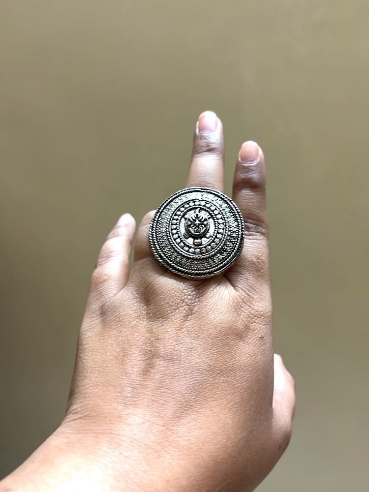 Statement Silver Ring