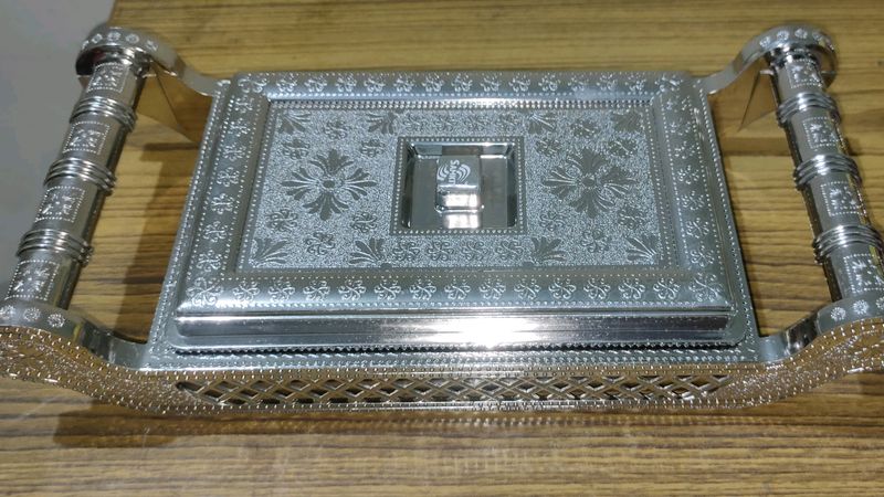 Jewellery /dry Fruit Box 4 compartment