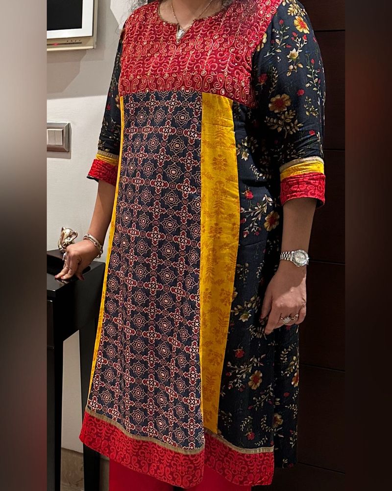 Colorful Printed Kurti