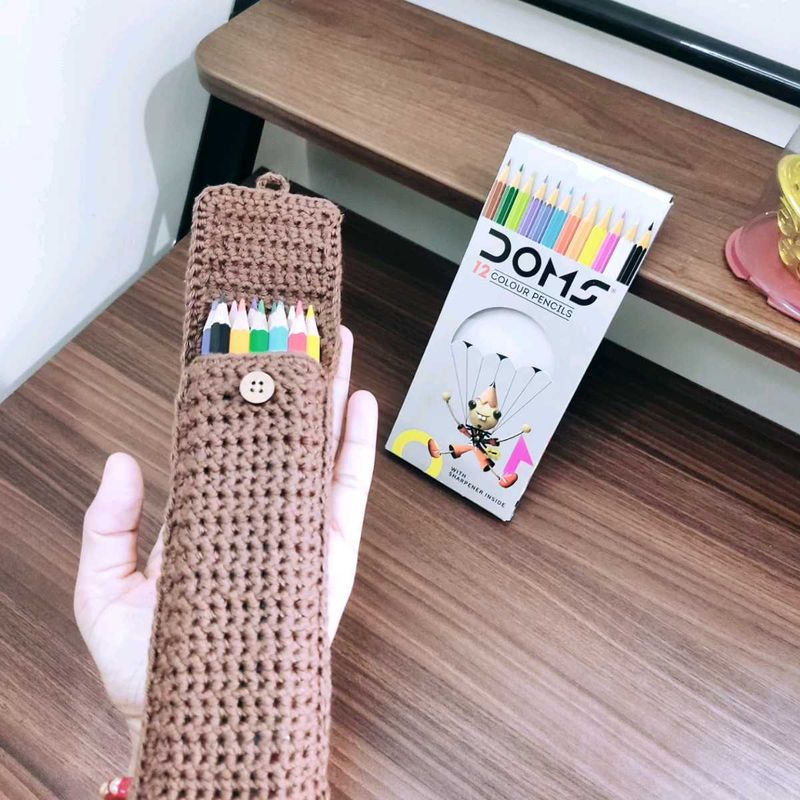 Crochet Pencils Or Hook Pouch