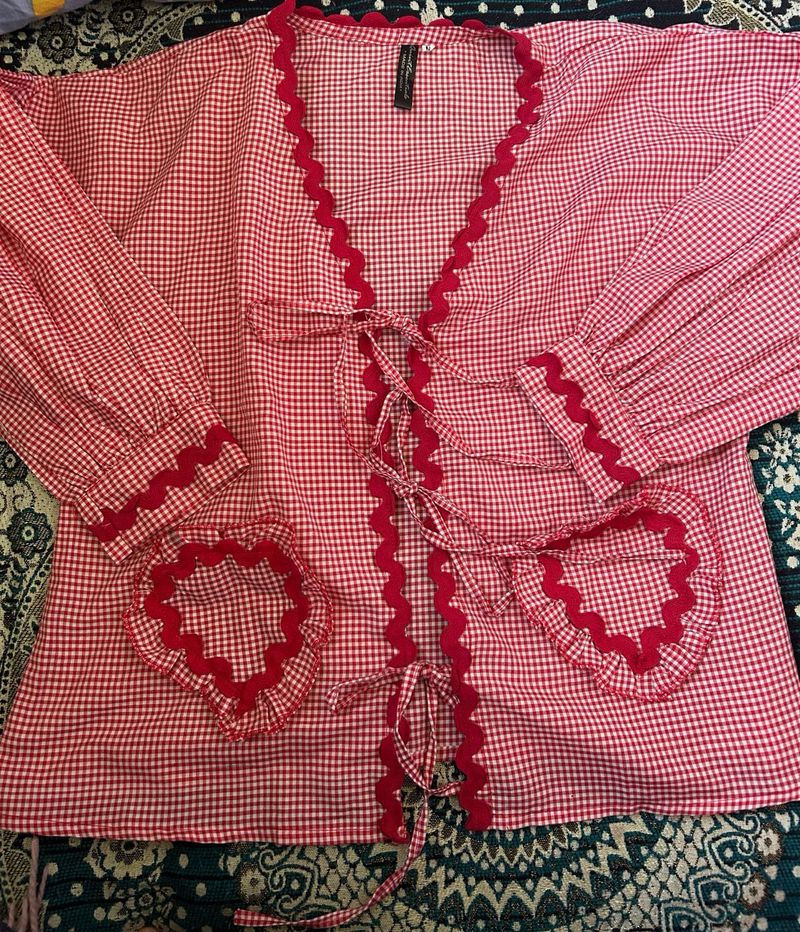 Pinteresty Checkerd Top