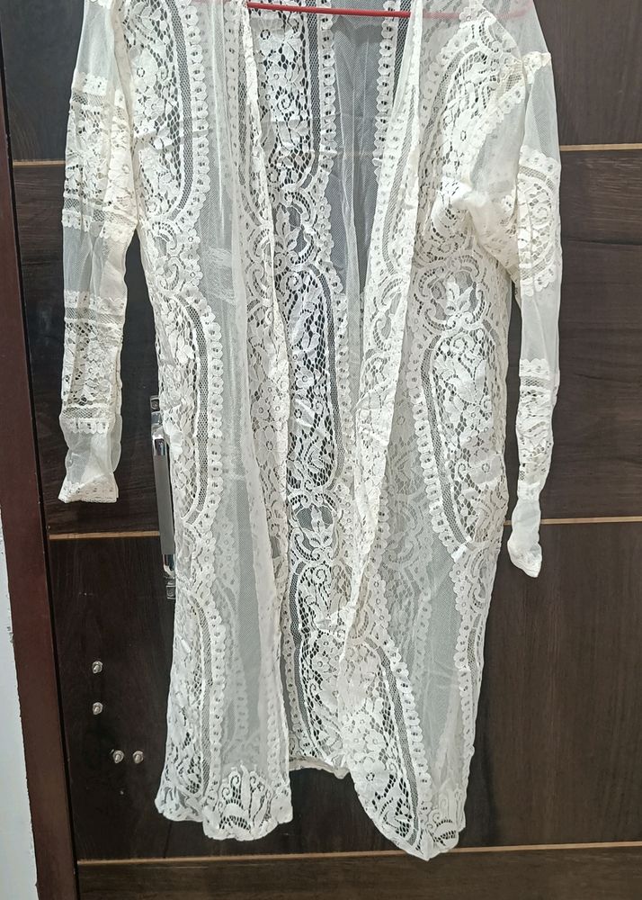 Off-white Net Shrug