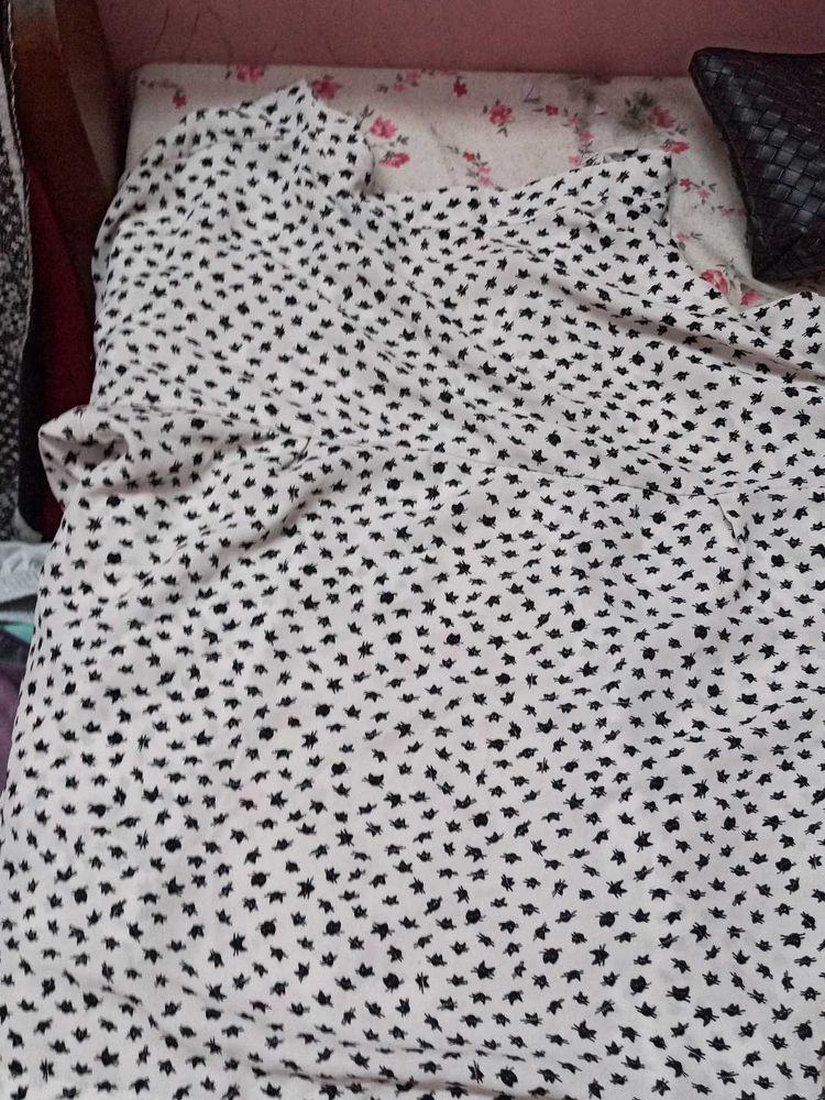 Dotted Print Top