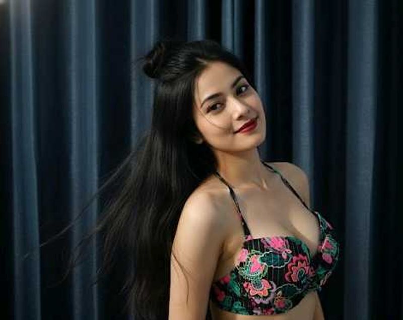 Floral Bikini Top 36D