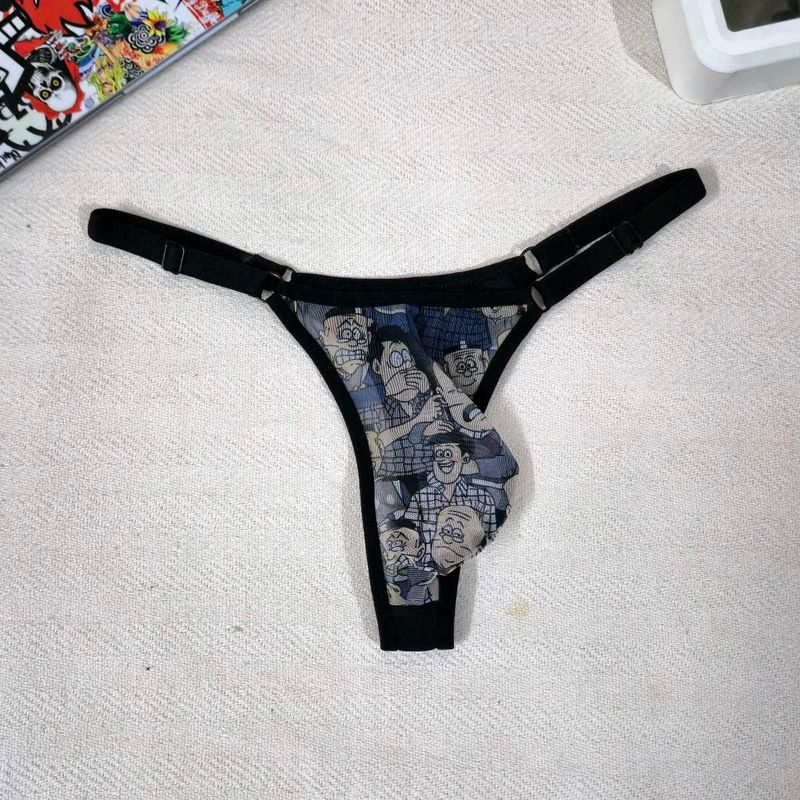 Cartoon Print Thong