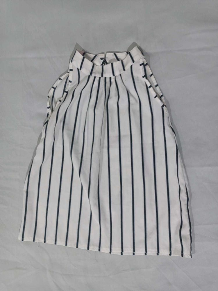 Striped Halter Top
