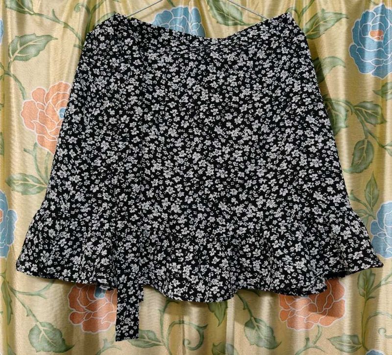 Floral Mini Skirt