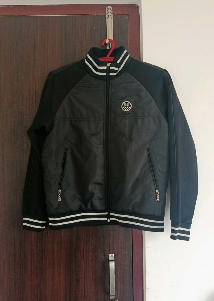 Stylish Black Track Jacket