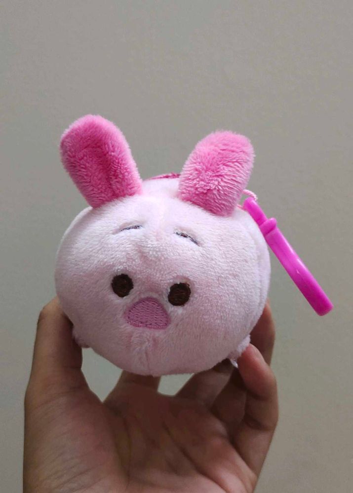 Cute piglet Plush Keychain