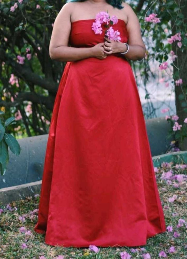 Beautiful Red Gown