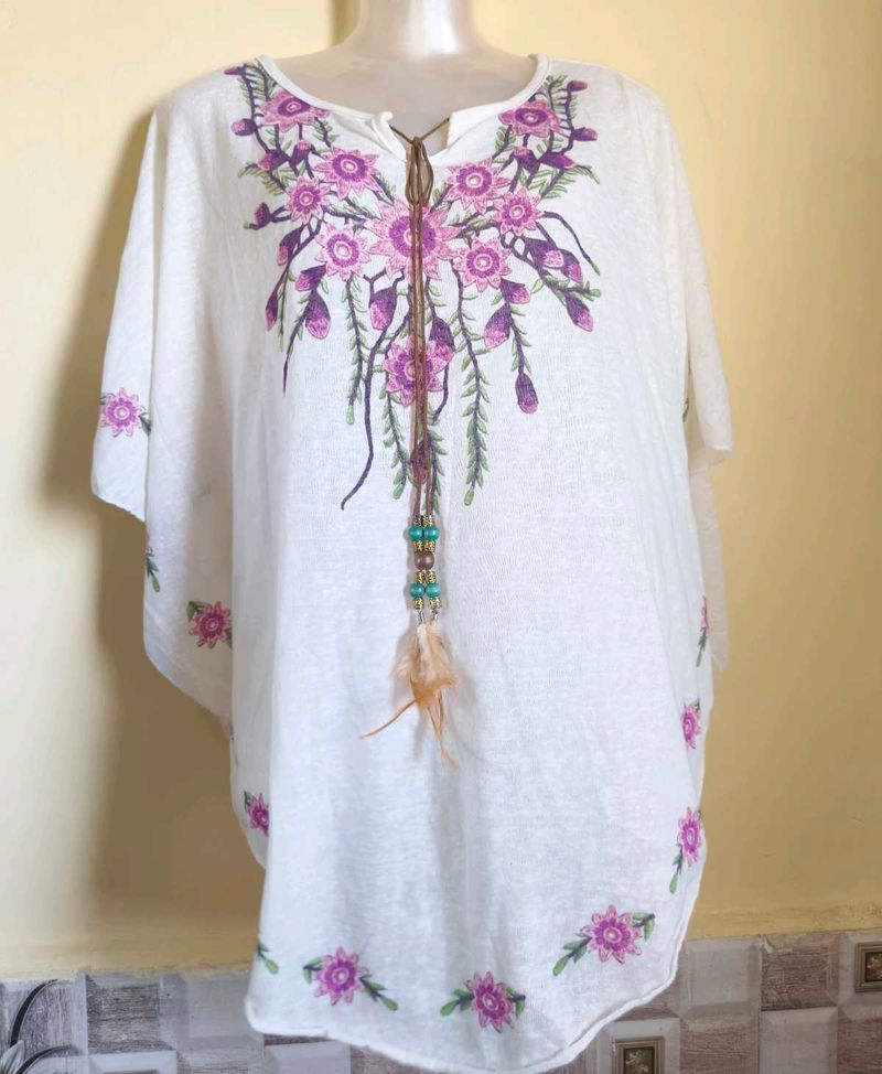 🎁Buy 2 Get 1 Free🎁Boho Floral Embroidered Top