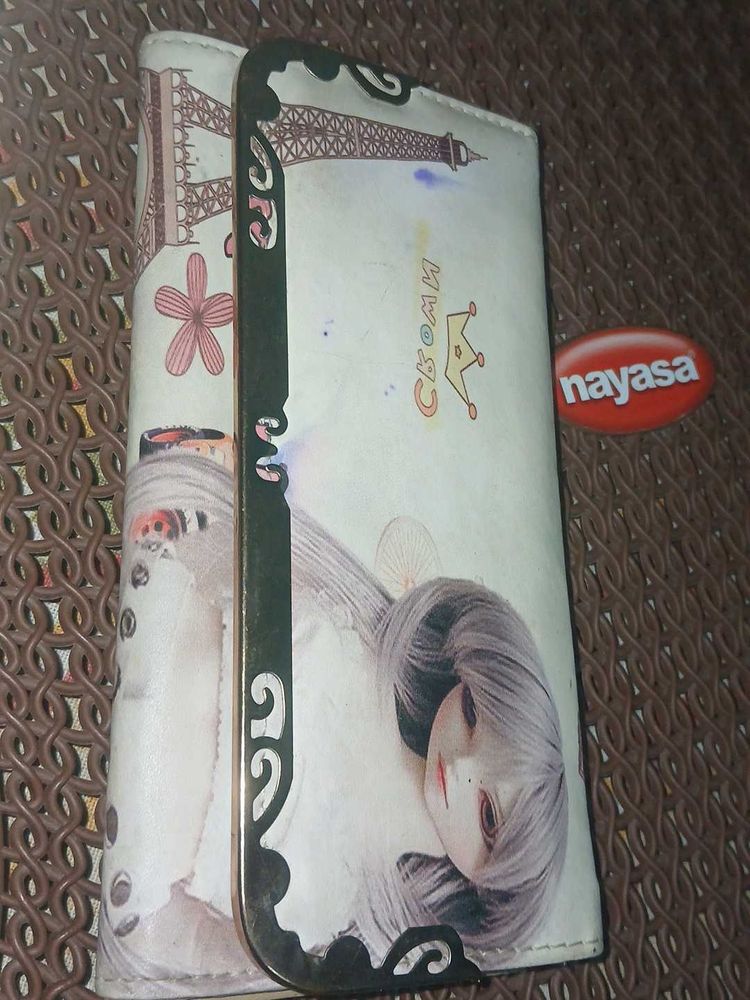 Cluth Clip Wallet For Women