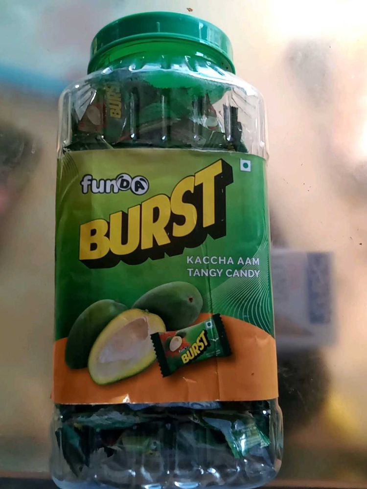 FUNDA BURST Kaccha Aam Tangy Candy 100 PIC