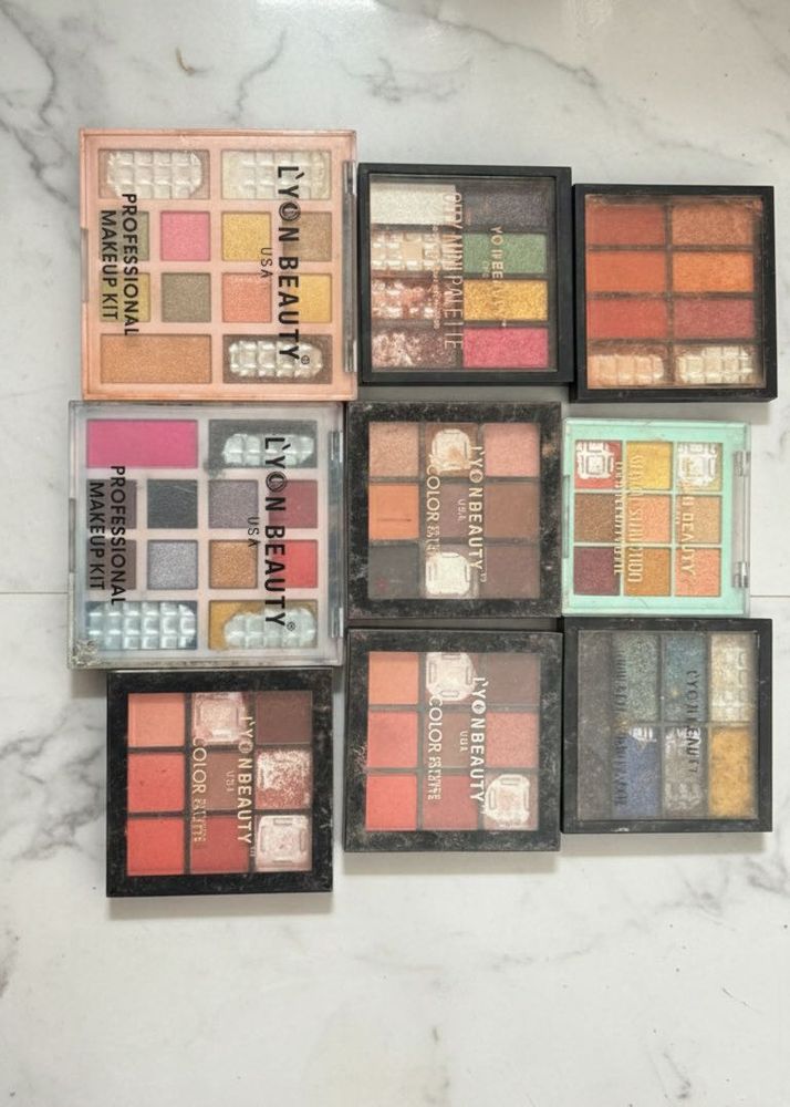 Lyon beauty Eyeshadow Palettes bundle