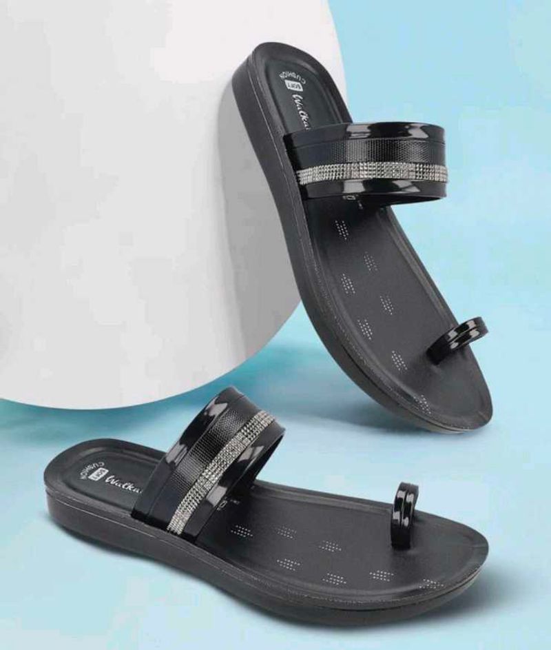 Stylish Black Flats &amp; Sandals