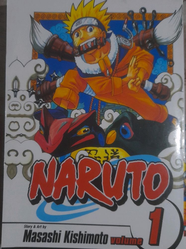 Naruto Volume 1 Manga Comics