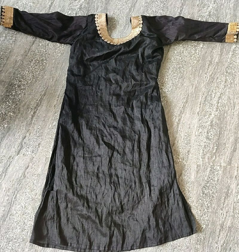 Black Kurta