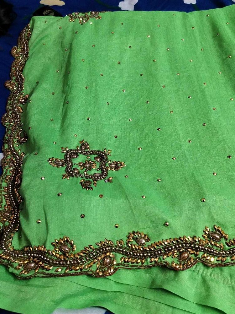 New Designer Chiffon Saree