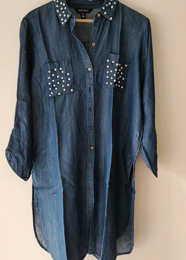 Soft Denim Kurti