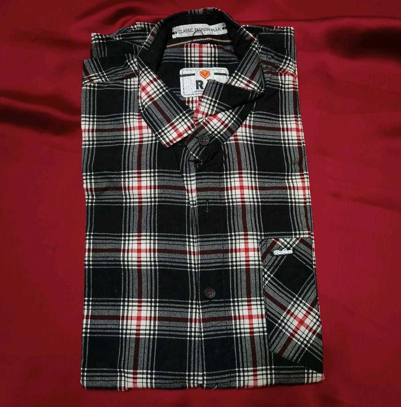 Checkered Flannel Shirt