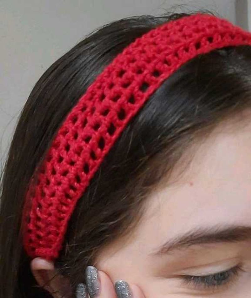 Crochet Knit Headband
