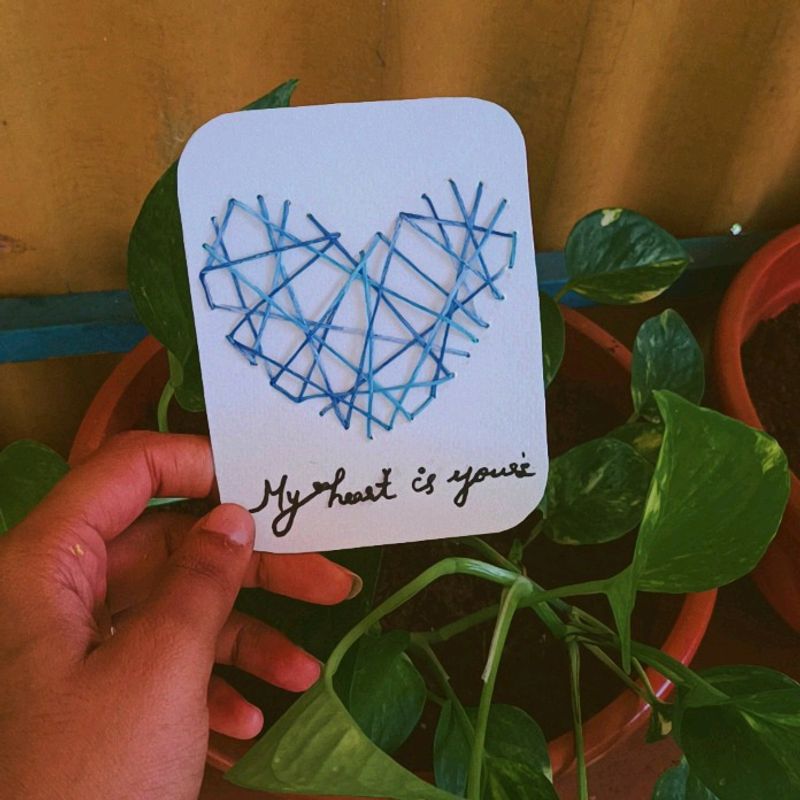 PAPER CARDS WITH BLUE 💙