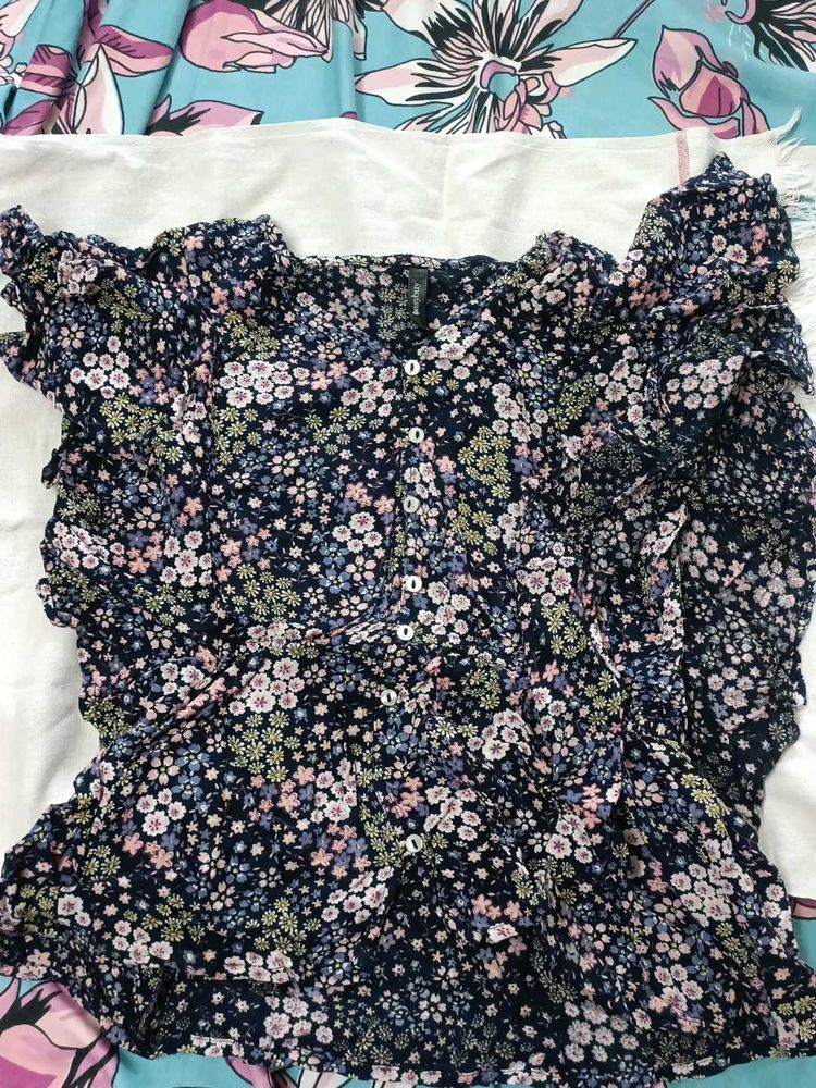 Floral Print Top