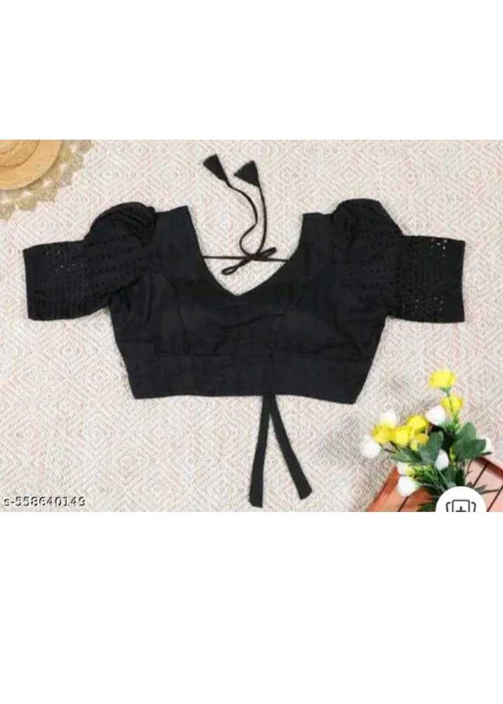 Black Designer Blouse