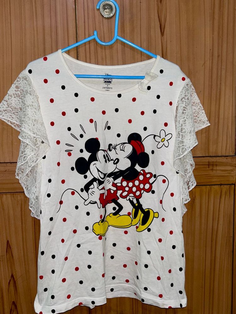Mickey  And Mini Top