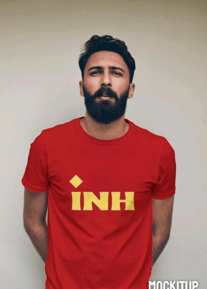 Red INH Graphic Tee