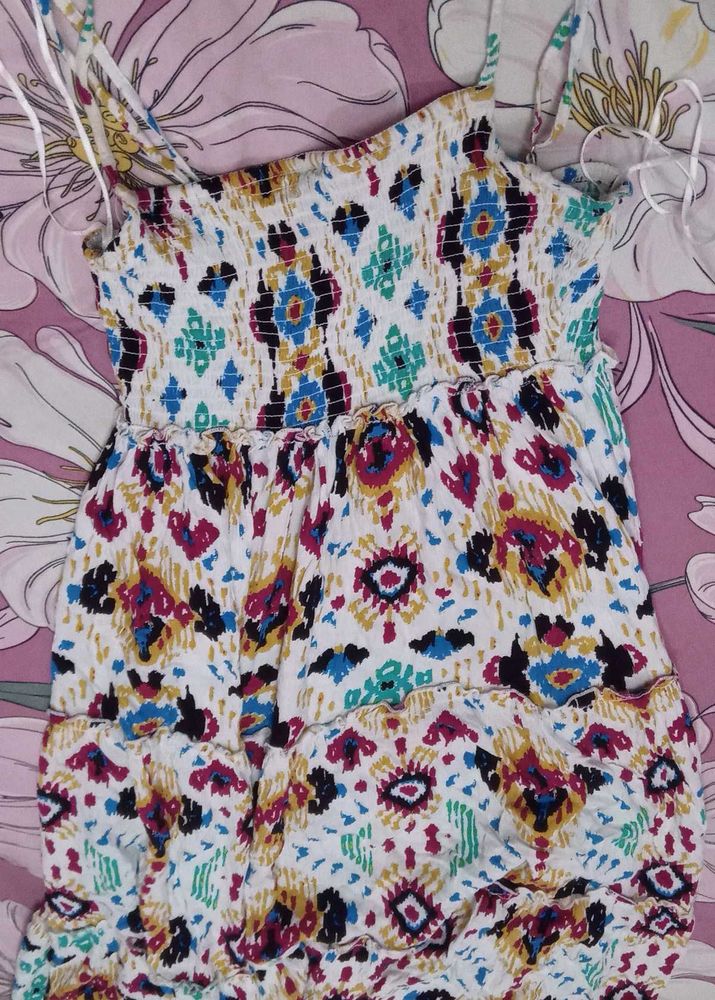 Colourful Middy Dress