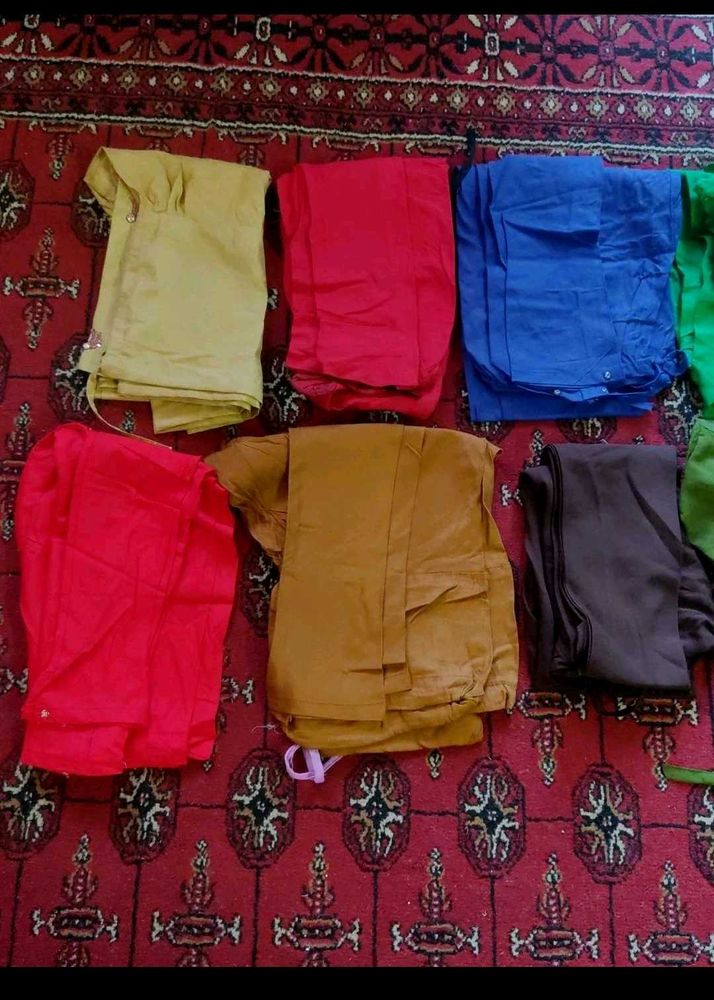 6 colorful chudidar Pant