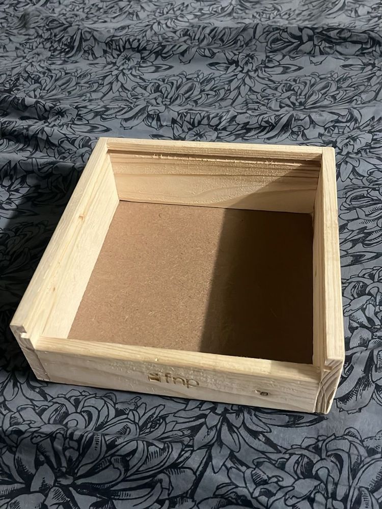 Wooden Storage Box