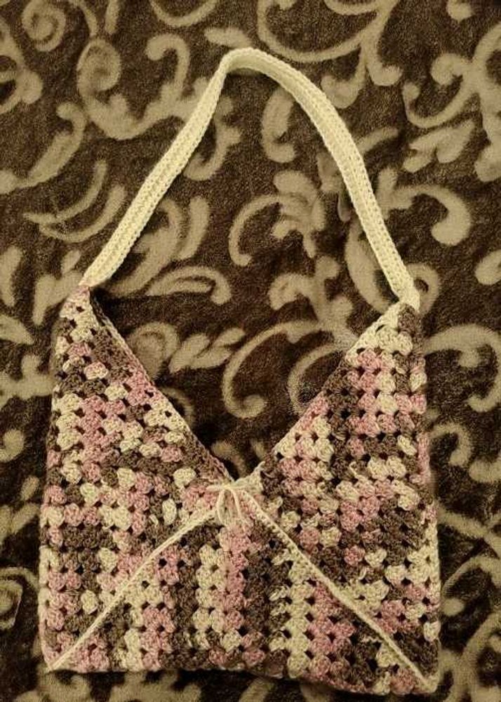 Crochet Granny Square Bag