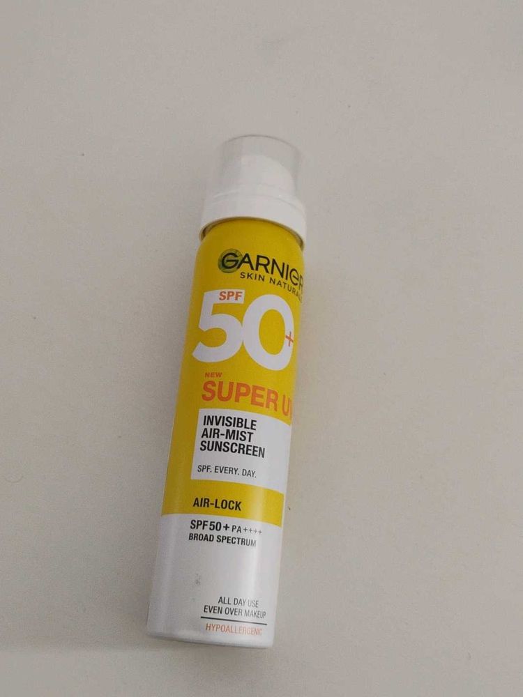 Garnier SPF 50 Sunscreen