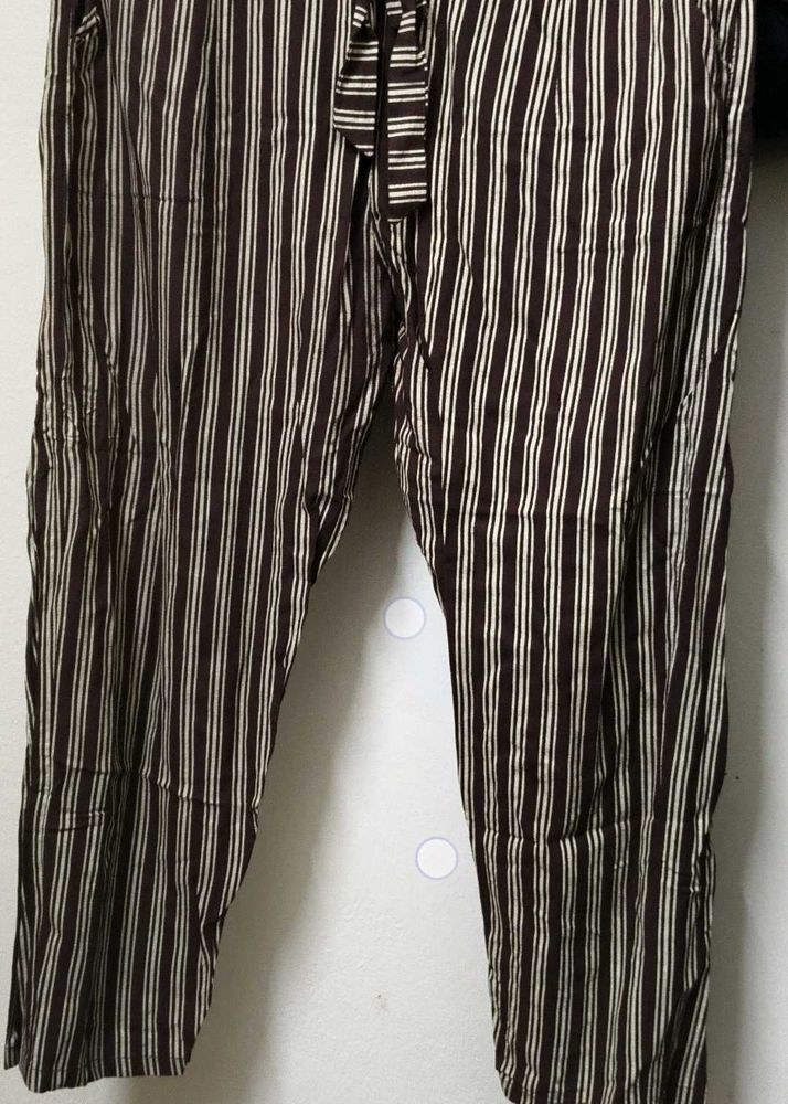 Striped Casual Pants