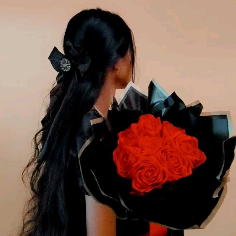 Custom Made Rose Flower Bouquet (8 Roses)💐