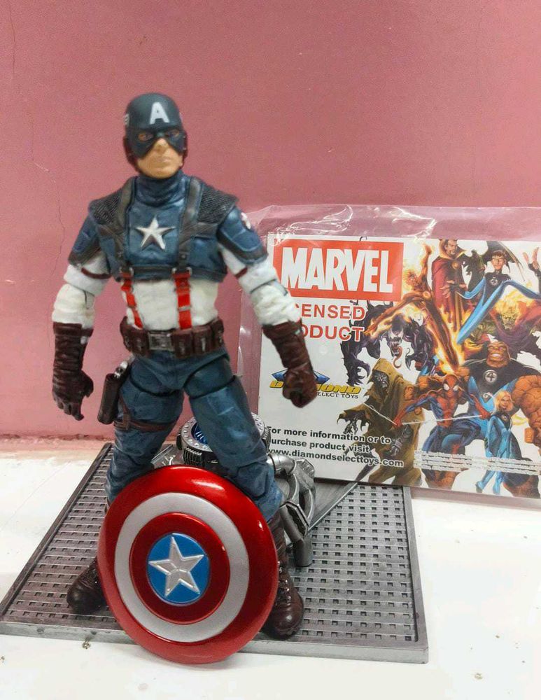 Captain America 1/12 Scale Articulated Acti Figure