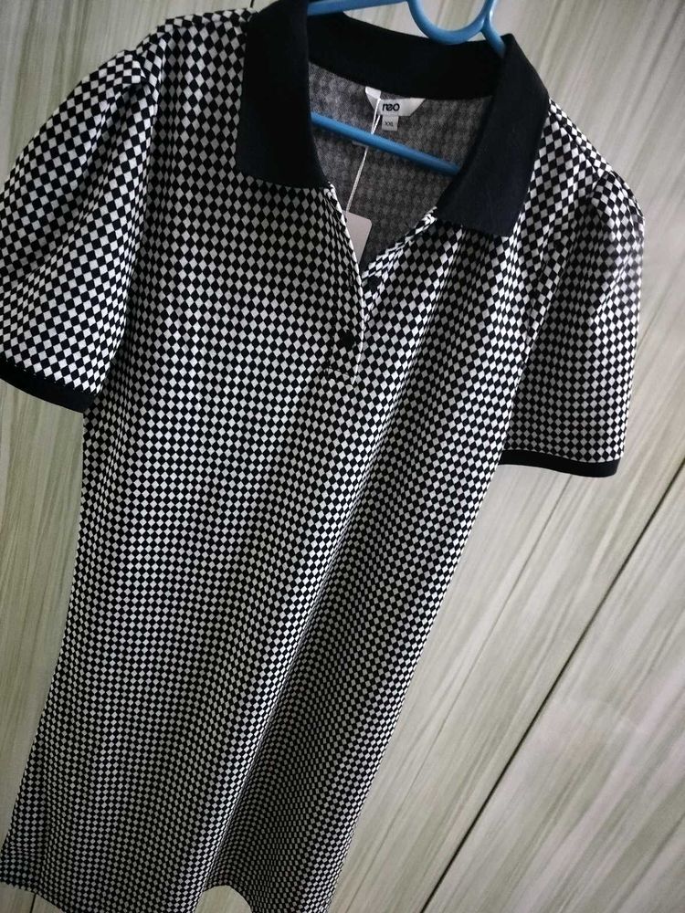 Checkered Mini Dress Never Used