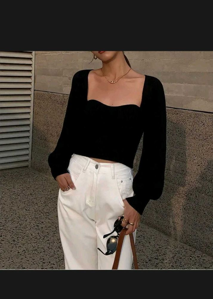 SALE 🛍️ Black Trendy Top 🖤