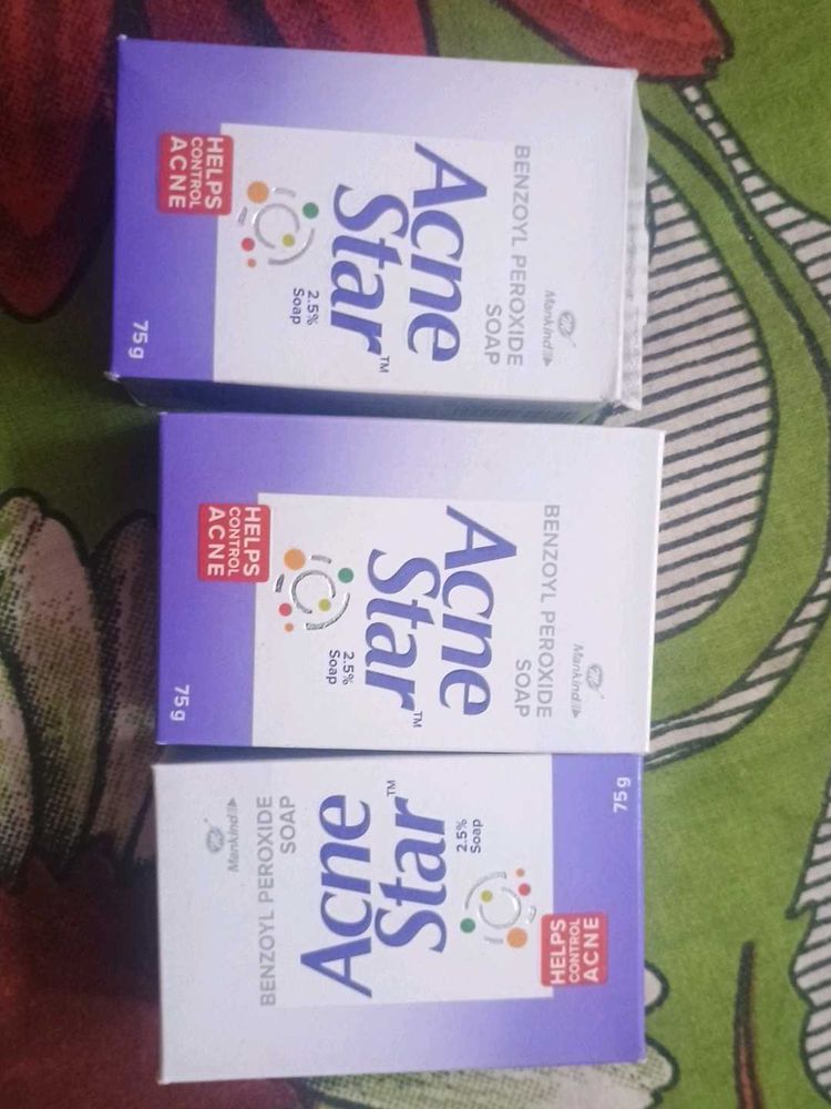 AcneStar Soap pack of 3