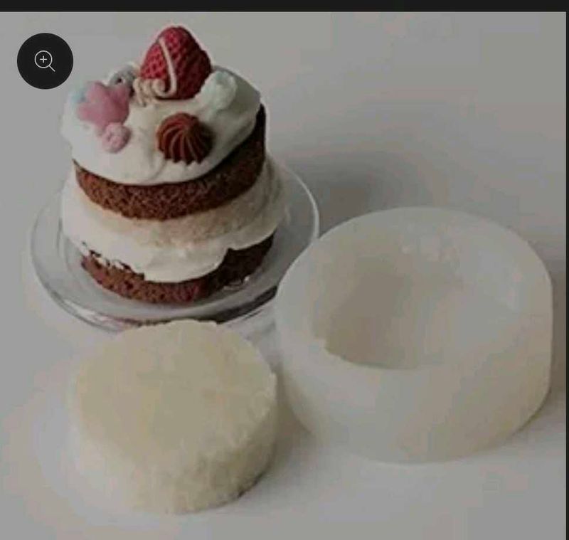 Cake Base Candle Mould