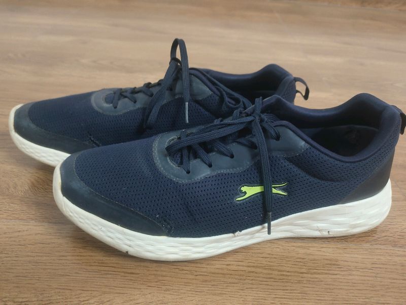 My Shoe Which Is Slazenger.