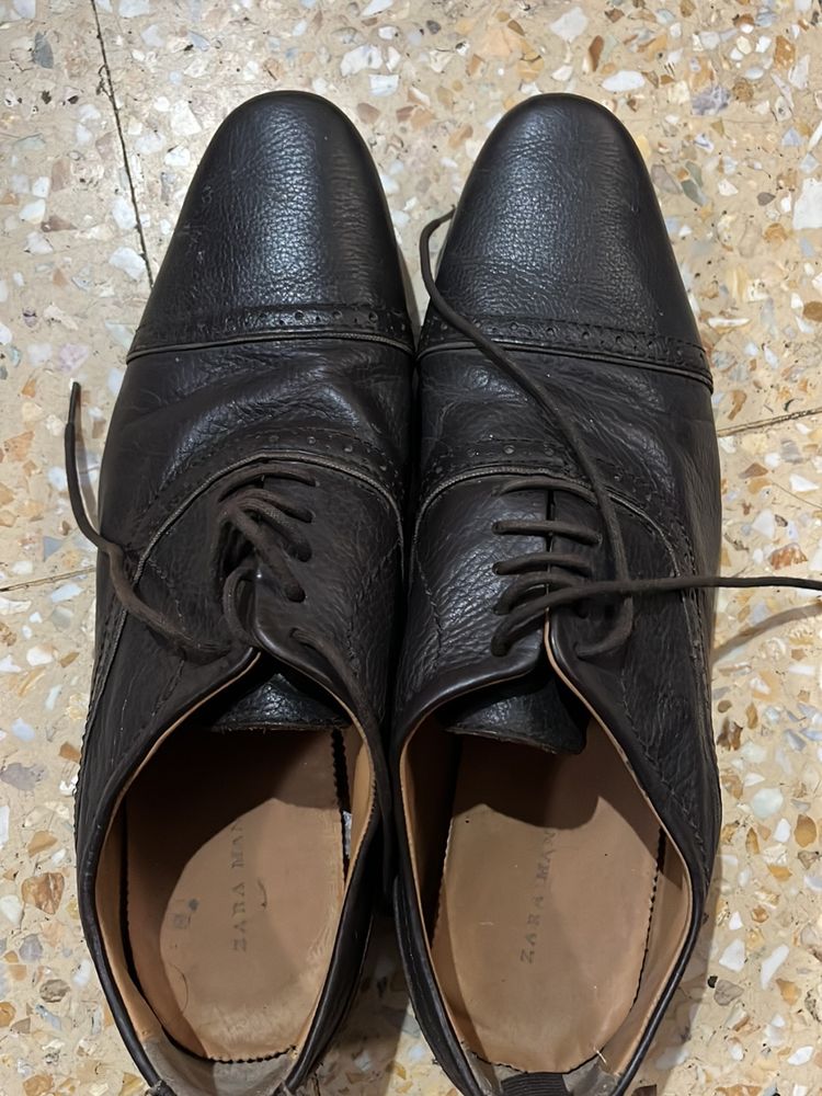 Zara Gents Shoes- Brown