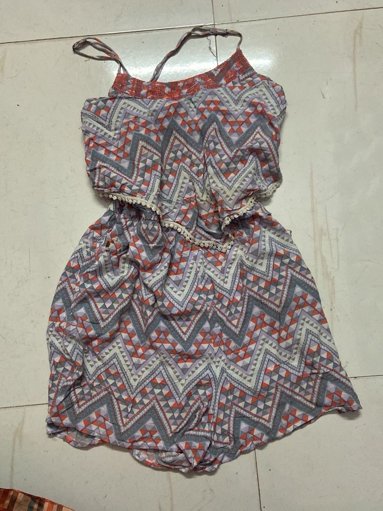 Patterned Summer Dress