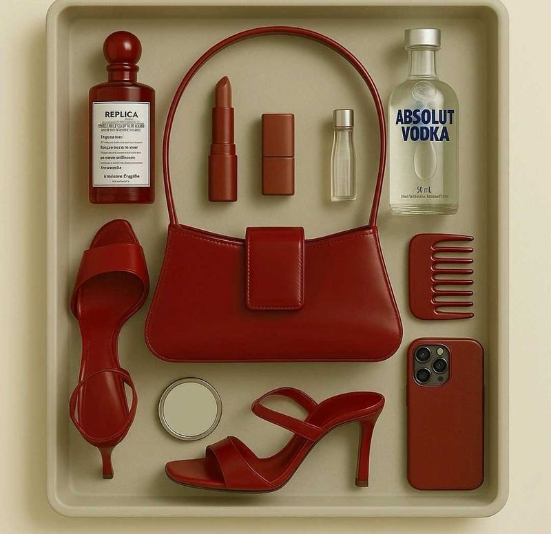 Cherry red Shoulder Bag Y2k Pinteresty Trendy