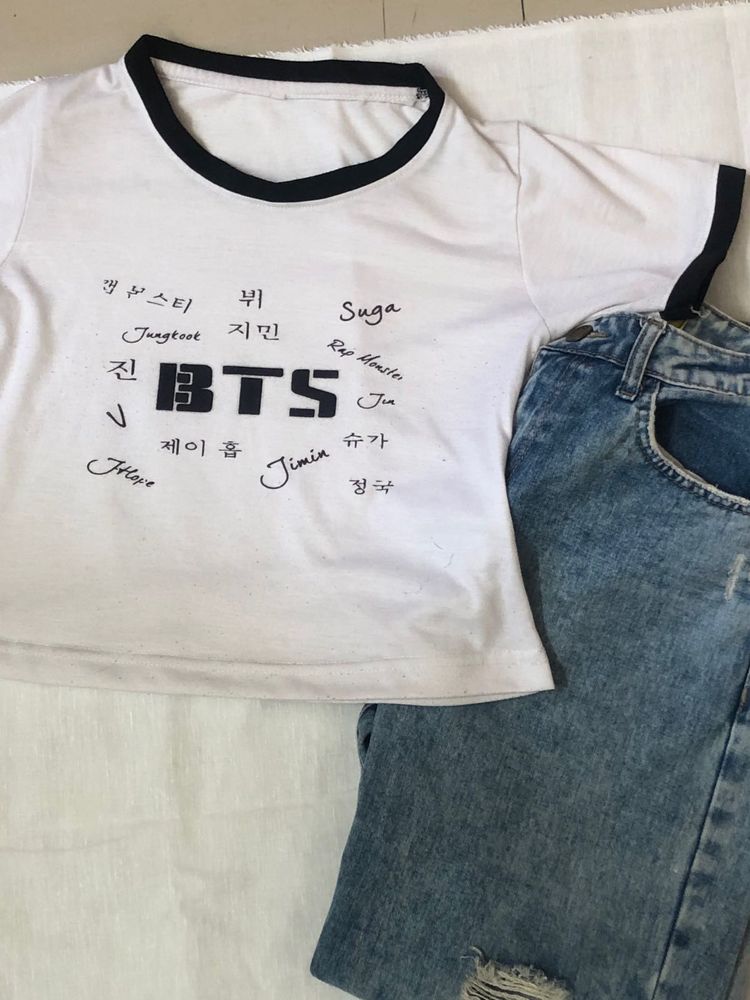 Bts Crop Top 🫶🏻