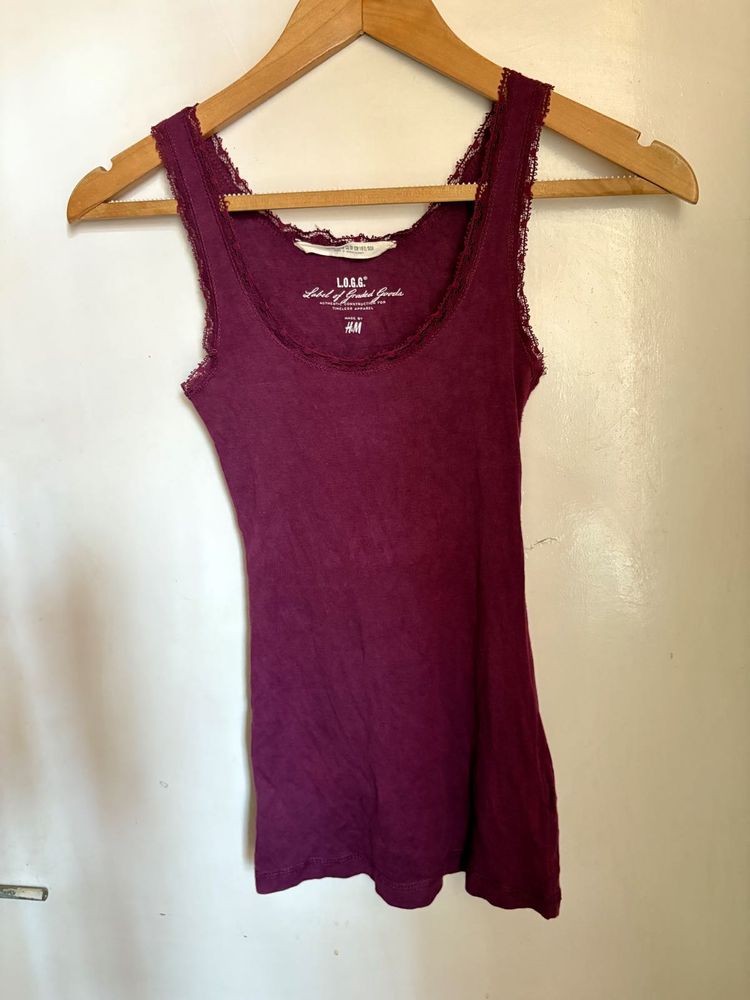 H&amp;M BEAUTIFUL TANK TOP